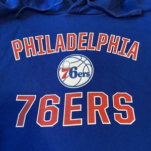 Mens hoodie Philadelphia 76ers XXL